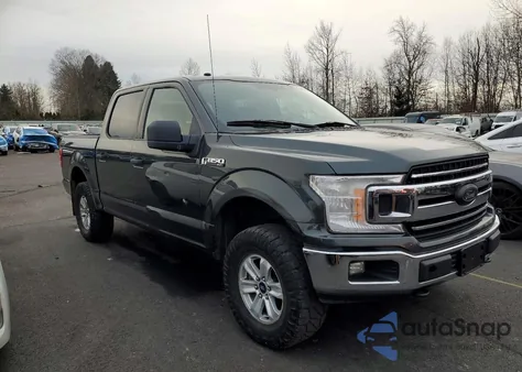2018 Ford F150 Supercrew из США, поврежденный, VIN 1FTEW1E52JKE46185